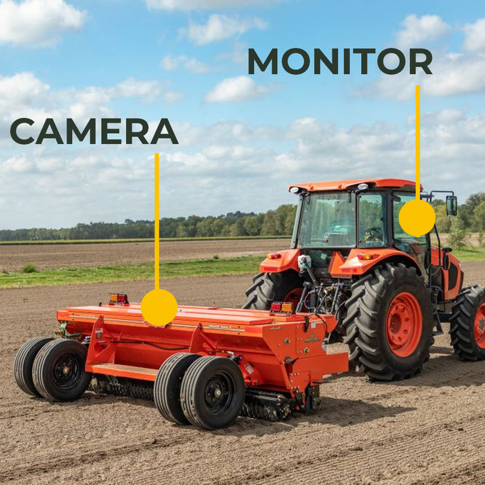 Farming 1080P  Wired Heavy Duty Backup Camera System w/ 7" LCD! Optional Waterproof LCD, 2nd Camera Available