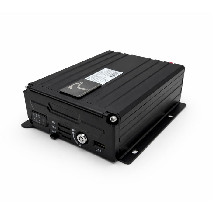 Agri Cam 1080P 3 to 8 Cam MDVR Black Box System w/ 7" LCD with up to 4TB HDD. Tamper-Proof & Heavy Duty System