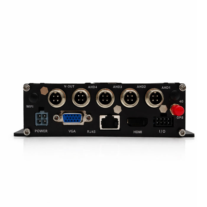 Agri Cam 1080P 2-4 Cam MDVR Black Box System w/ 7" LCD. Tamper-Proof & Heavy Duty System