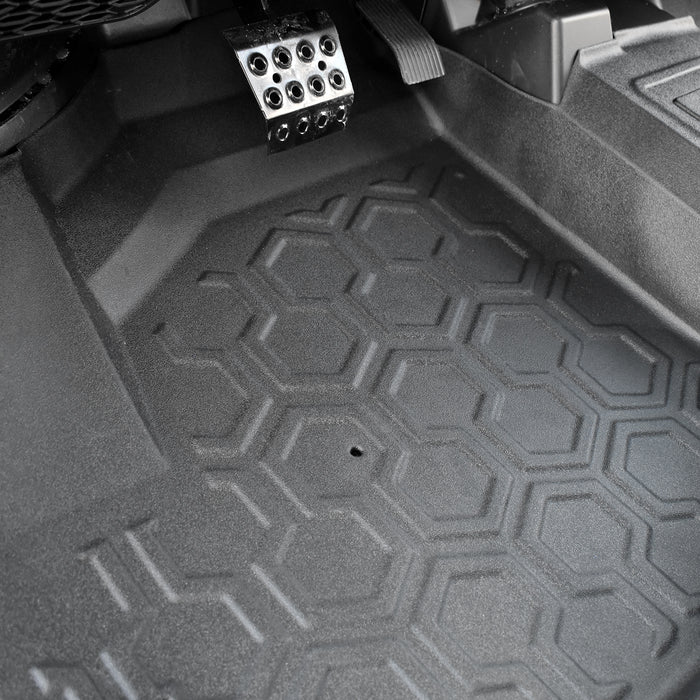 Polaris Ranger 1500 Front Floor Mat Installed 4