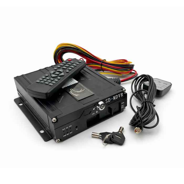 Agri Cam 1080P 2-4 Cam MDVR Black Box System w/ 7" LCD. Tamper-Proof & Heavy Duty System