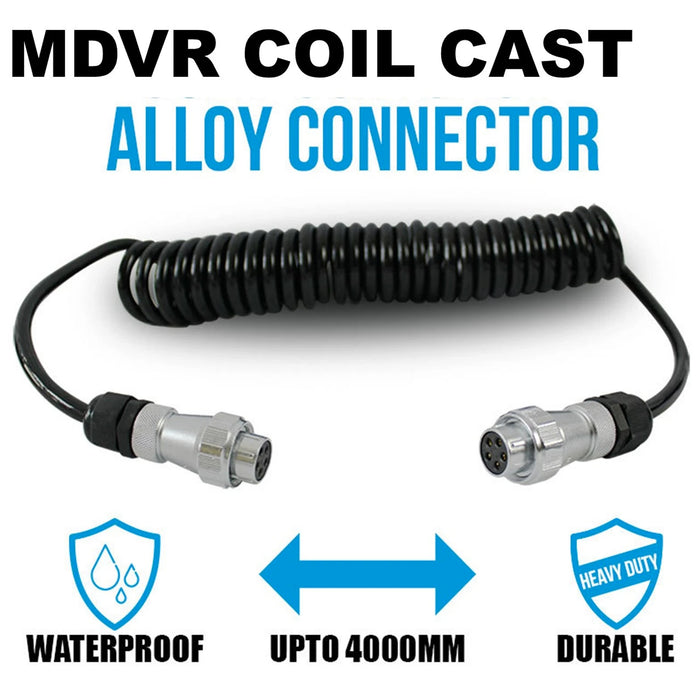 Multi-Cam Tractor Trailer Connector System for up to 4 Cameras