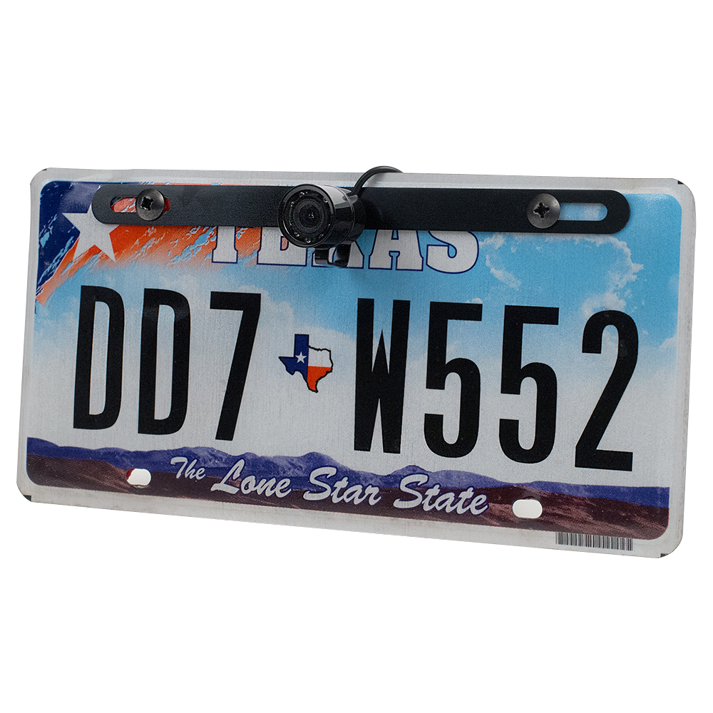 Wireless License Plate Camera with 4.3