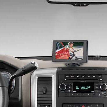 Wireless License Plate Camera with 4.3