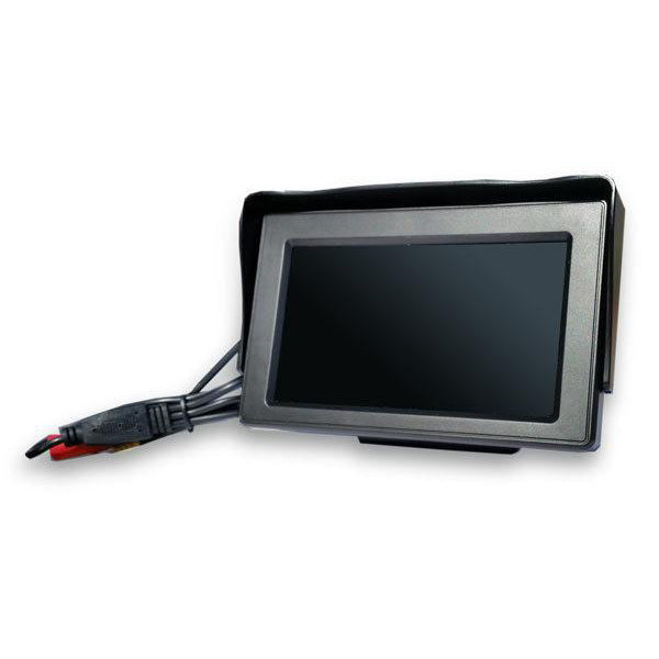 Wireless License Plate Camera with 4.3