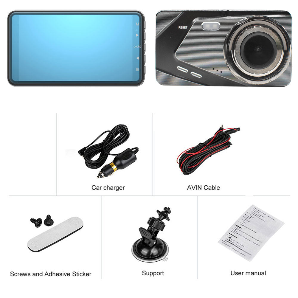 FalconEye Vision Dash Cam 1080P with Touch Screen