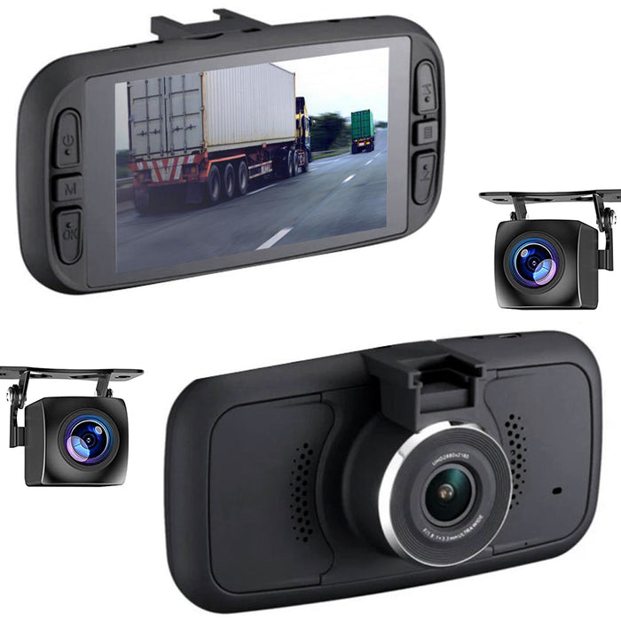 Agri EagleEye 2nd Gen 2K 3 Cam 1080P GPS Dashcam System - Record 3 Viewpoints Now With Wifi