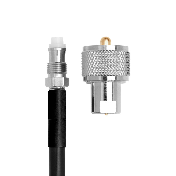 MicroMobile Low Profile Antenna 6 Meter Cable For GMRS Radios MXTA24
