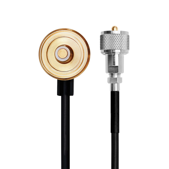 MicroMobile Low Profile Antenna 6 Meter Cable For GMRS Radios MXTA24