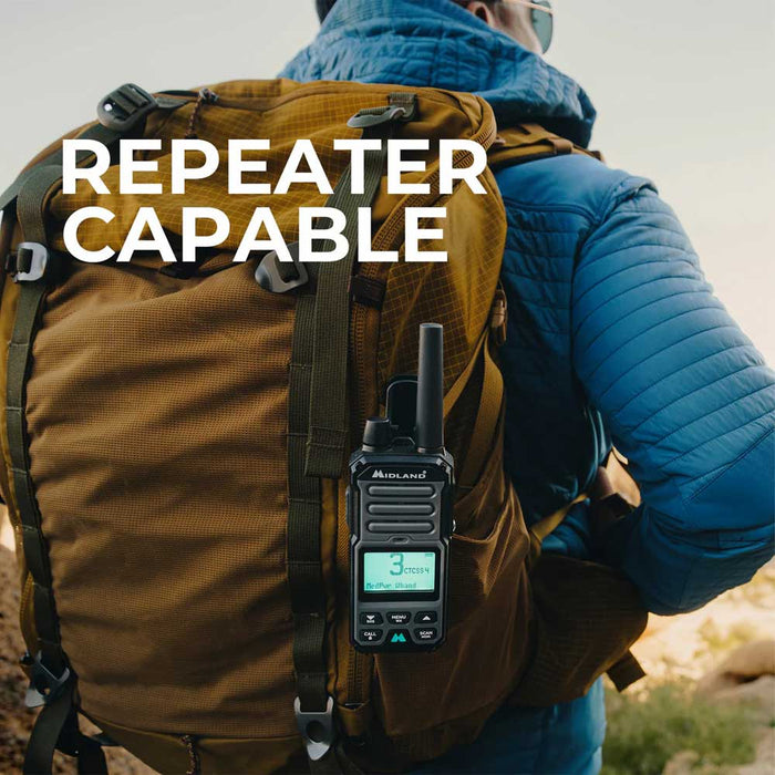 GMRS 5-Watt Walkie Talkie Pro 36 Channels GXT67