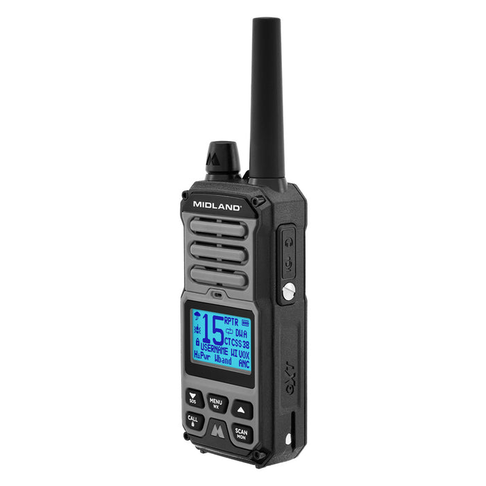 GMRS 5-Watt Walkie Talkie Pro 36 Channels GXT67