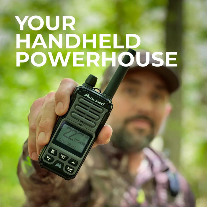 GMRS 5-Watt Walkie Talkie Pro 36 Channels GXT67