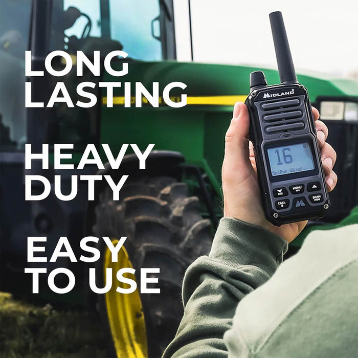 GMRS 5-Watt Walkie Talkie Pro 36 Channels GXT67