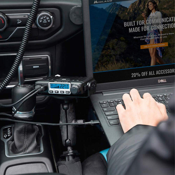 MicroMobile GMRS Two-Way Radio 15 Channels 15W USB-C With Bundle MXT115VP3