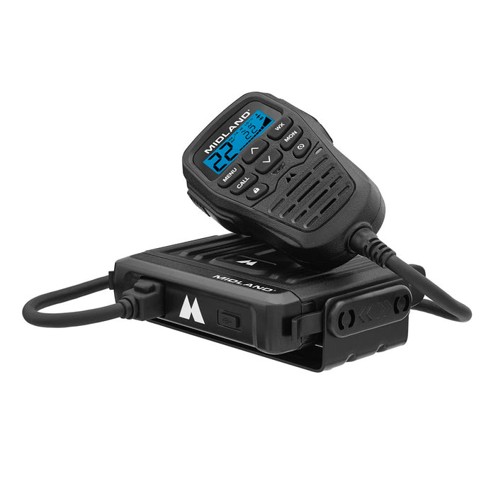 MicroMobile GMRS Two-Way Radio 15W 15 Channels USB-C Integrated Control Mic MXT275