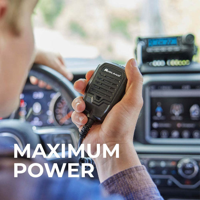 MicroMobile GMRS Two-Way Radio 50W 99 Channels With USB-C MXT500