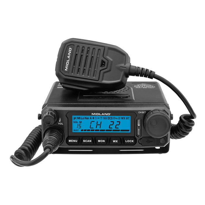 MicroMobile GMRS Two-Way Radio 50W 99 Channels With USB-C MXT500