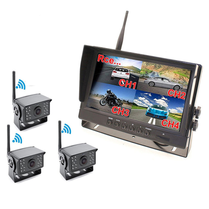 Wireless Backup Camera only! Works with 7" Wireless Backup Cam System with 1-4 Wireless cameras