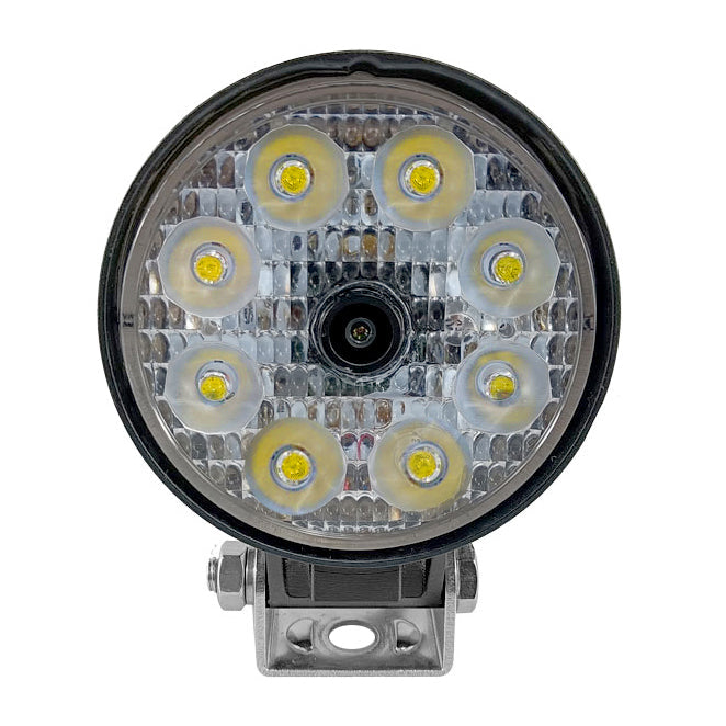 Forklift Flood Work Light 1080P Camera System w/ 7" LCD - Light Up Any Work/Dark AREA with 100+ IR Range