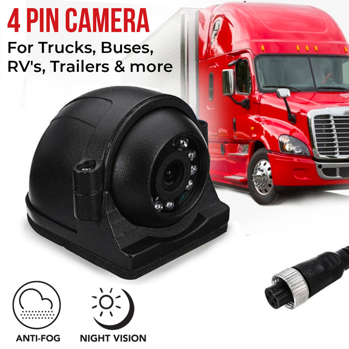 1080P Aerodynamic Side View Mount Cam with IR lights