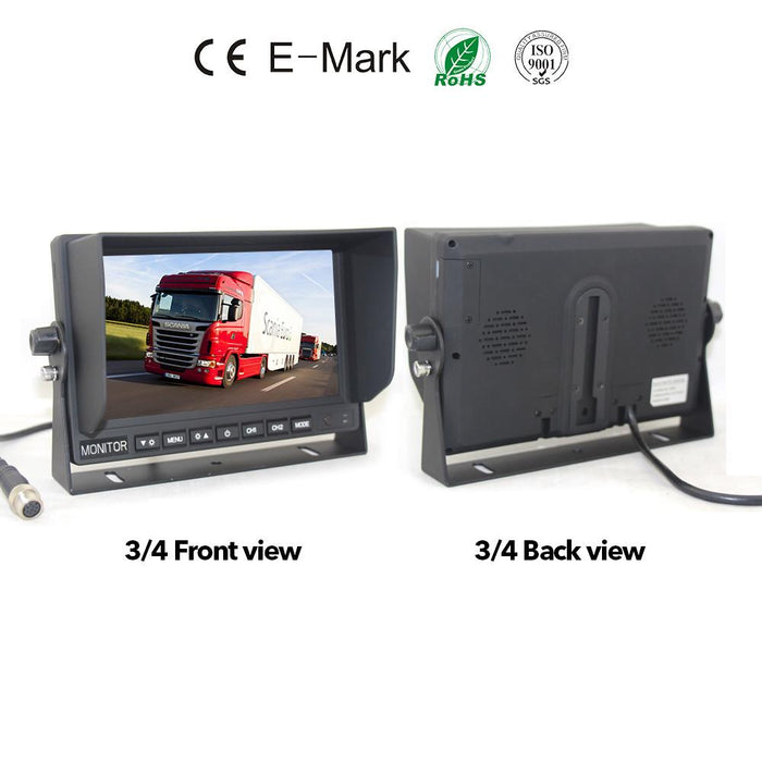 DISCONTINUED Wired Heavy Duty 720P Backup Camera System with 7" LCD! Optional 2nd Cam Available!