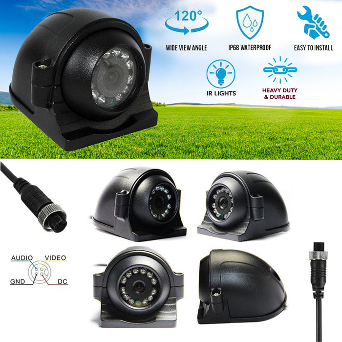 Agricameras Live Streaming System! MNVR Black Box 3-8 1080P Tamper Proof Cam System w/ 4G, WIFI, GPS, up to 4TB HDD