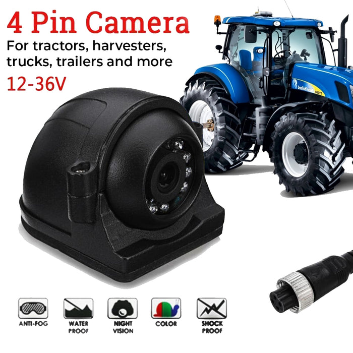 Agricameras Live Streaming System! MNVR Black Box 3-8 1080P Tamper Proof Cam System w/ 4G, WIFI, GPS, up to 4TB HDD