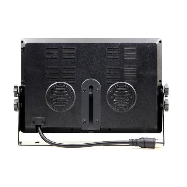 Monitor 9" Quad Screen WIRED LCD with DVR (Replacement 9" LCD, no cameras)