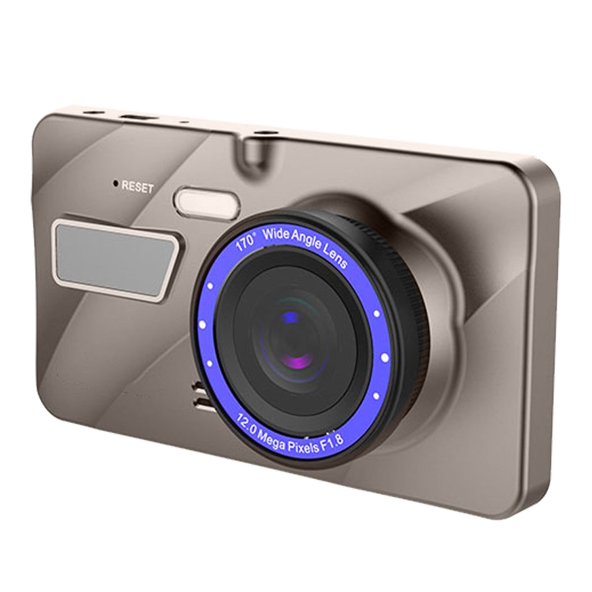 Prime Gold Dual DVR Dash Cam with Touch Screen - 4th Gen 2 Cam System ...