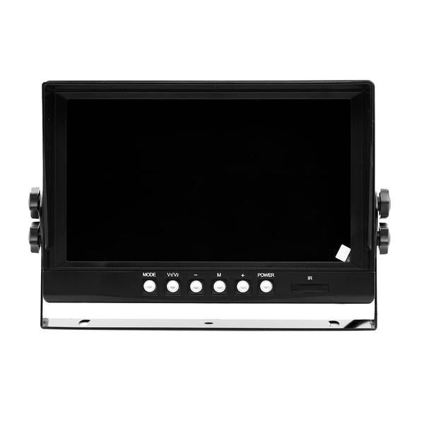 Monitor 9" Quad Screen WIRED LCD with DVR (Replacement 9" LCD, no cameras)