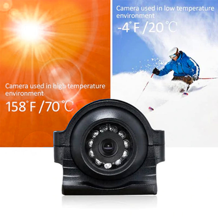 1080P Aerodynamic Side View Mount Cam with IR lights