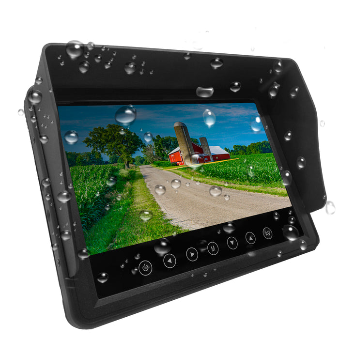 EagleEye Agri Cam Waterproof Wired Backup Cam System w/Waterproof IP67 7" LCD