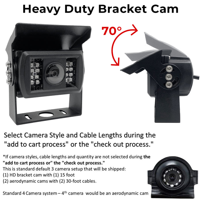 Agricamera 1080P Heavy Duty Bracket Cam with 16 IR Lights