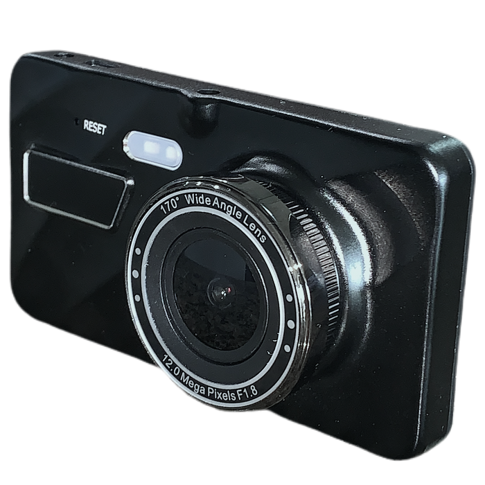 Agri-Farming QUAD 2nd Gen Prime AHD Dash Cam with Touch Screen! Record 4 Viewpoints at Once