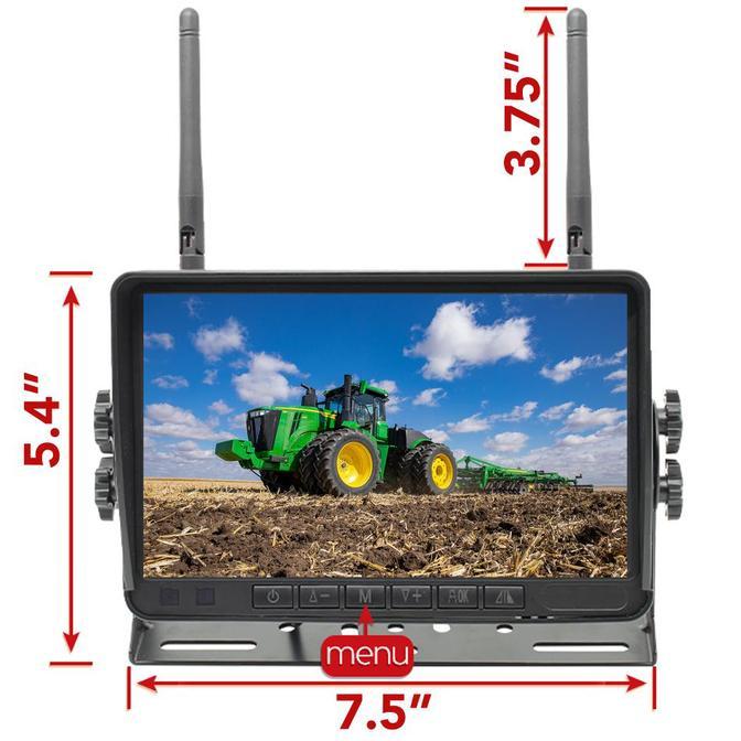 2nd Gen Agri Farming Wireless Backup Cam w/ 7