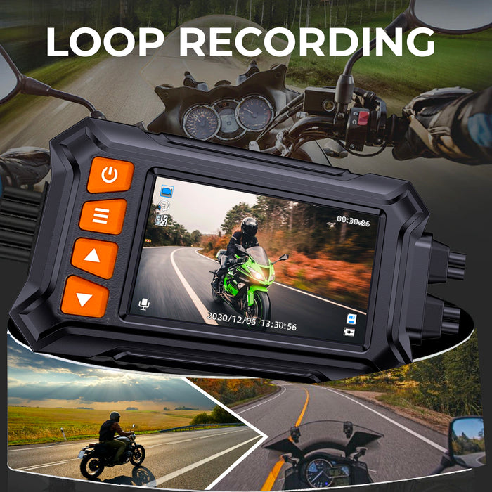 4th Gen MotoProCam Dual WiFi DVR Cam System for Motorcycles & ATV's