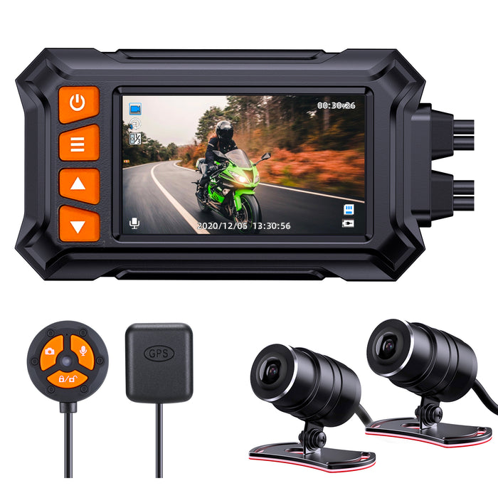 4th Gen MotoProCam Dual WiFi DVR Cam System for Motorcycles & ATV's