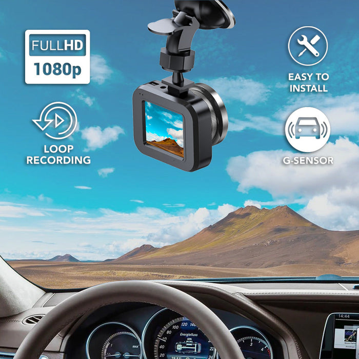 TD 1080p Platinum Dash Cam - Mini HD Dash Cam, Perfect for Cars, SUVs, Trucks & More HDE-1003