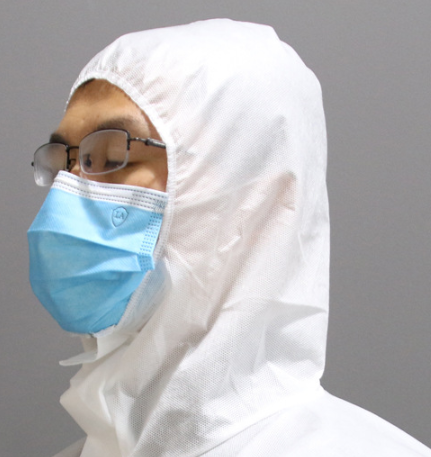 Disposable Full Body Protective Hooded Suit Cloth Coveralls