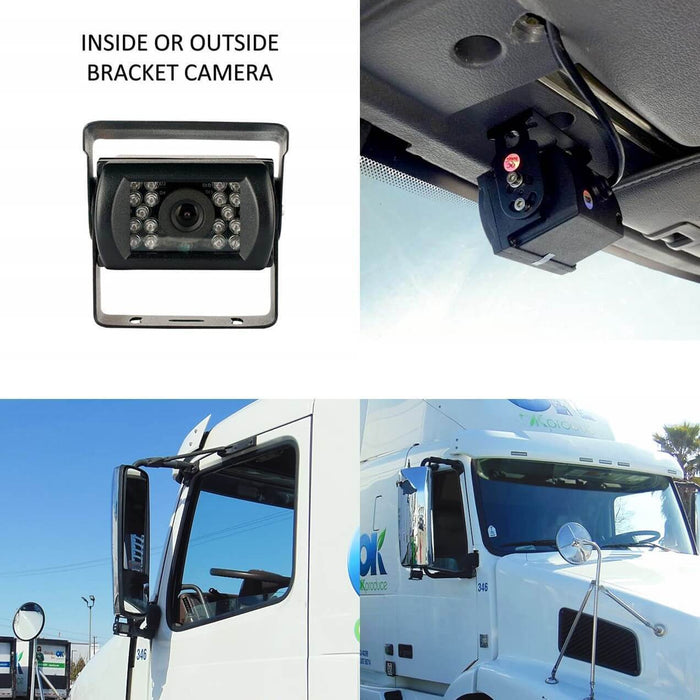 Agri Cam 1080P 3 to 8 Cam MDVR Black Box System w/ 7" LCD with up to 4TB HDD. Tamper-Proof & Heavy Duty System