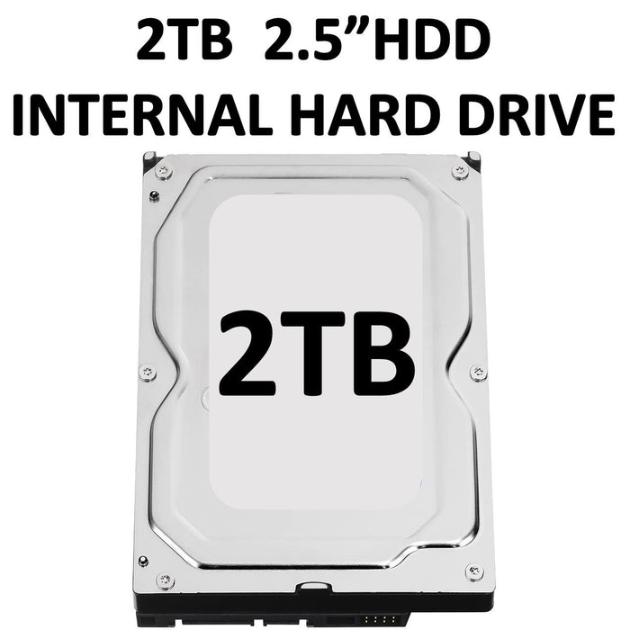 1TB. 2TB. 2.5" HDD INTERNAL HARD DRIVE
