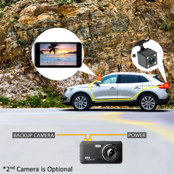Agri-Farm Prime AHD Dash Cam with Touch Screen, Optional 2nd Camera