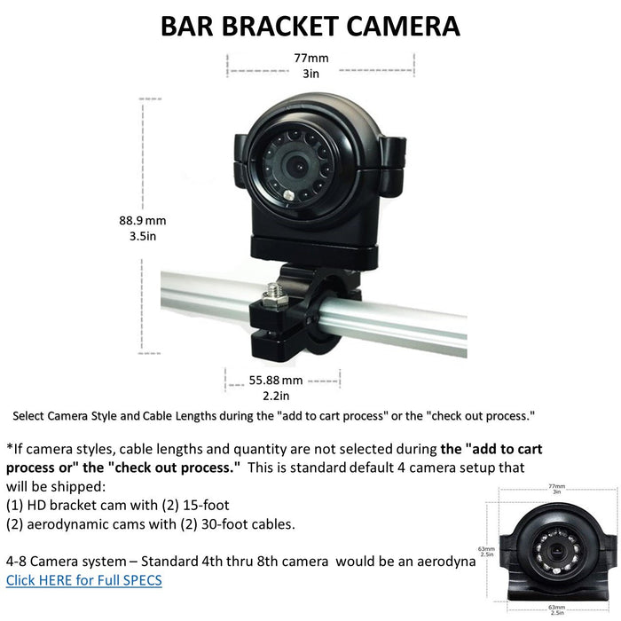 Agricameras Live Streaming System! MNVR Black Box 3-8 1080P Tamper Proof Cam System w/ 4G, WIFI, GPS, up to 4TB HDD