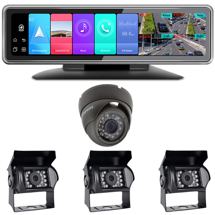 Agri-Farming LiveEye 1-4 Cam Live Streaming 4G/WIFI Dash Cam System - View 1 to 4 Cams from Anywhere in the World