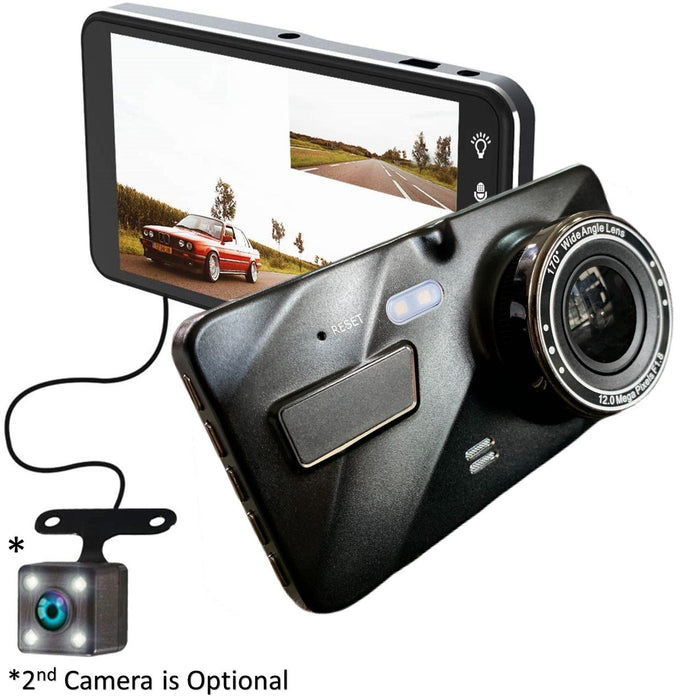 Agri-Farming QUAD 2nd Gen Prime AHD Dash Cam with Touch Screen! Record 4 Viewpoints at Once