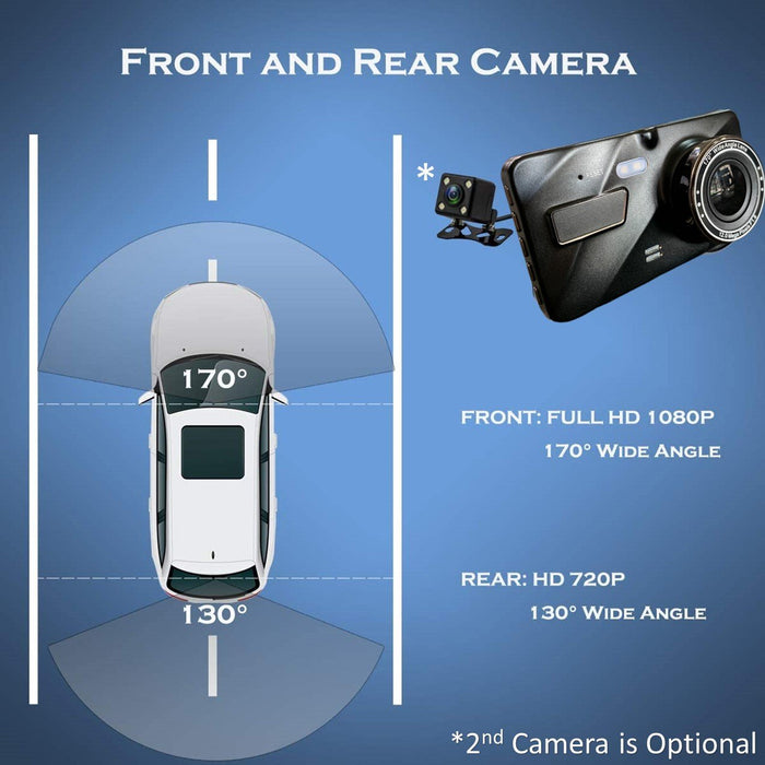 Agri-Farm Prime AHD Dash Cam with Touch Screen, Optional 2nd Camera