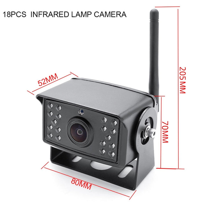 Agri Cam System! 2-4 Cam Wireless Backup Cam with 7inch LCD. HD Cams, Up to 4 Cams, Wireless Range 200' Plus