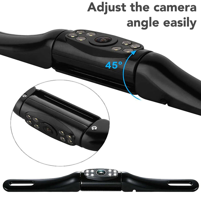 Agricameras WIFI License Plate Backup Camera