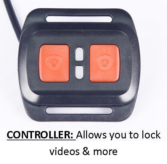 Top Dawg 3 Camera Dash Cam Controller - allows you to turn off/on recording and save videos