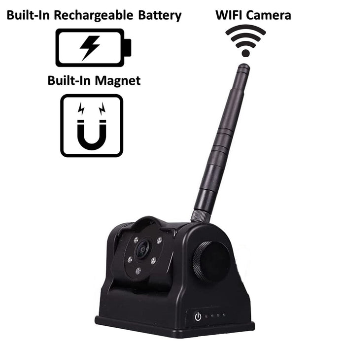 Agri Cam System! 2-4 Cam Wireless Backup Cam with 7inch LCD. HD Cams, Up to 4 Cams, Wireless Range 200' Plus